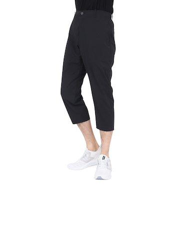 デサント（DESCENTE）パンツ メンズ SEERSUCKER クロップドパンツ DMMVJD88 BK