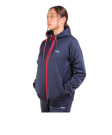 フィラ（FILA）テニスウェア レディース フルジップパーカー FL6750-20 速乾