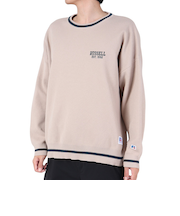 ラッセル(RUSSELL)DryPory クルーネックニット RBM23F0008 LGRY