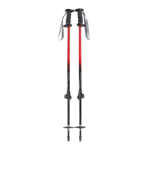 キザキ（KIZAKI）ジュニア スキーポール 23 スラロームジュニアテレスコ XPBC-7050 BKRD