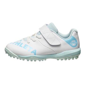 アスレタ（ATHLETA）ジュニアサッカートレーニングシューズ 人工芝・土グラウンド用 ATHLETA Jr.VC 21012J WHTxSAX