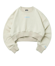 ニューエラ（NEW ERA）裏毛 スウェット クロップド丈 クルーネック 13755275