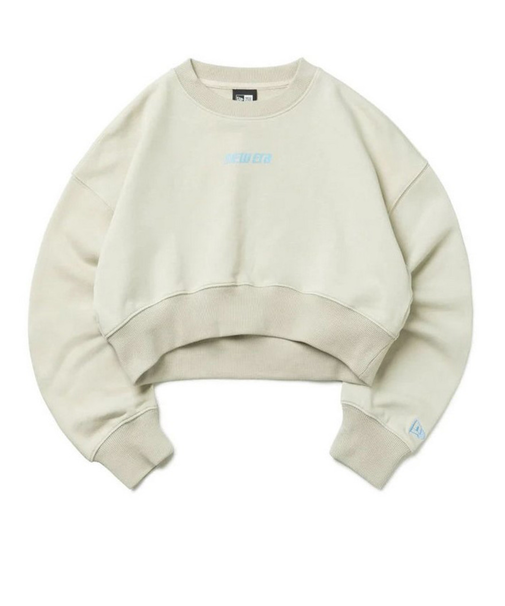 ニューエラ（NEW ERA）裏毛 スウェット クロップド丈 クルーネック 13755275