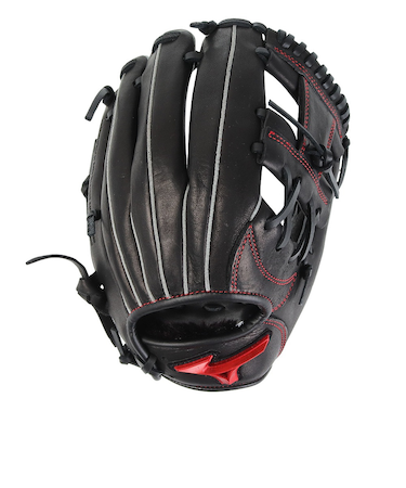 ミズノ（MIZUNO）少年軟式用グラブ オールラウンド用 野球グローブ ジュニア ウィルドライブ レッド 1AJGY30730 09