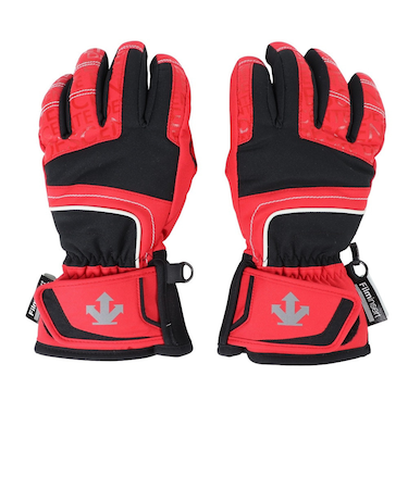 デサント（DESCENTE）ジュニア スキーグローブ 五指グローブ DWDWJD60 ERD