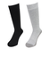 エアボーン（ARBN）ヒートクロス クルーソックス 底切り替え GRY/BLK 2足組 AB43AC1611 GRY25 防寒