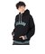 エクストララージ（XLARGE）STRIPED RIB スウェットフーディー 101234012006-BLACK