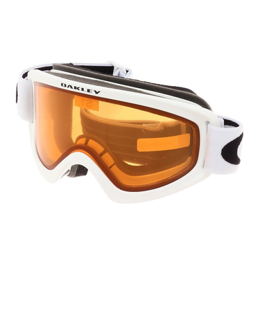 オークリー（OAKLEY）ジュニア スキー スノーボード ゴーグル メガネ対応 O FRAME 2.0 PRO S MATTE WHITE PERSIMMON…