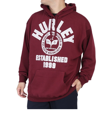 ハーレー（HURLEY）パーカー スウェット レッド エンジ OHRLY スウェットフーディー MFF2200003-MAR