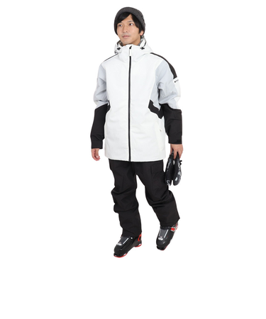 エアボーン(ARBN)スキーウェア 上下セット スーツ COLOR BLOCK AB43WW1526 WHT