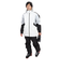 エアボーン（ARBN）スキーウェア 上下セット スーツ COLOR BLOCK AB43WW1526 WHT