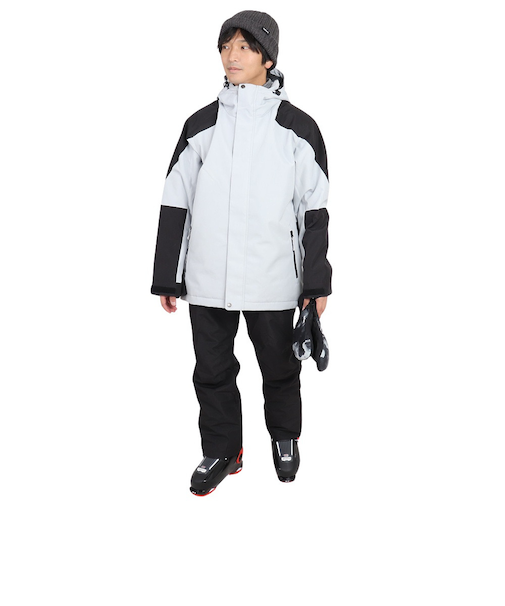 エアボーン（ARBN）スキーウェア 上下セット スーツ YOKE AB43WW1515 GRY