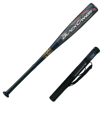 ゼット（ZETT）少年軟式用FRP製バット 野球 ジュニア ブラックキャノン APower 76cm/580g平均 BCT75376-1900