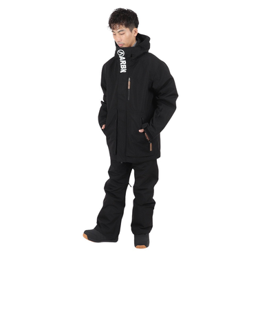 エアボーン（ARBN）スノーボード ウェア ジャケット ABJ13101 BLK