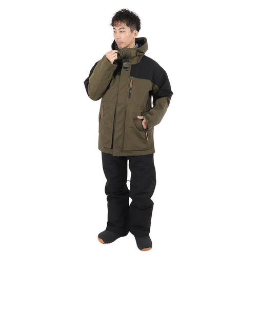 エアボーン（ARBN）スノーボード ウェア ジャケット ABJ13101 OLIVE