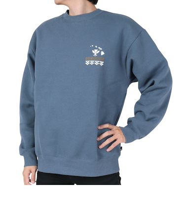 クイックシルバー（Quiksilver）クルースウェット NATURAL RESOURCES 23FWQPO234602YBLU