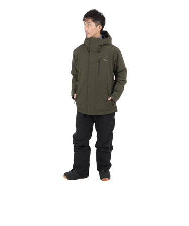 スノーボード ウェア ジャケット HUNTER SNOW JACKET USM23OT02KHAKI