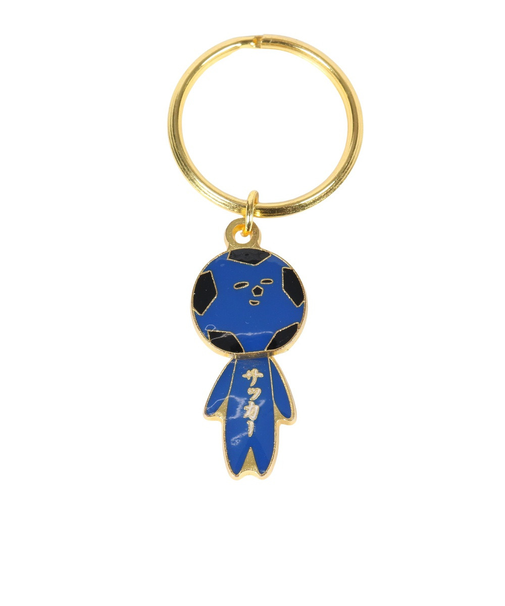 ゆきおシリーズ ぶらぶらキーホルダー サッカー AMS011