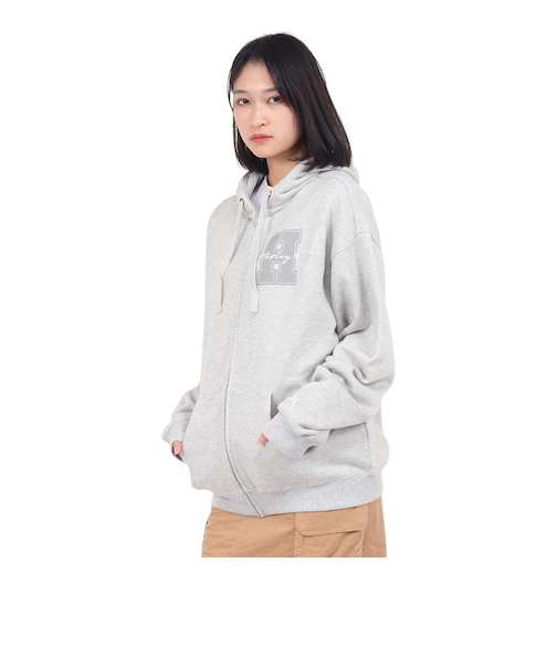 ハーレー（HURLEY）オーバーサイズ フルジップ フーディ 23 WFF2200002-AGHT