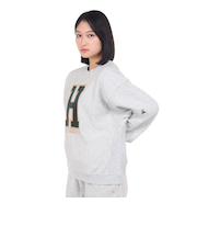 ハーレー（HURLEY）テリー オーバーサイズ クルー スウェット トレーナー 23 WFL2200001-AGHT
