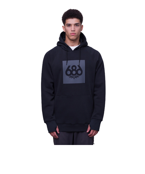 686(686)スノーボード ウェア プルオーバー フーディー KNOCKOUT PULLOVER HOODY M3FAFLC137-BLK