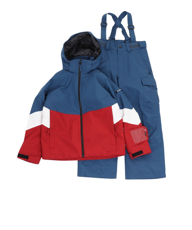 エアボーン（ARBN）ジュニア スキー スノーボード ウェア 上下セット 24 SWITCHOVER BOYS AB43WW1531J BLU