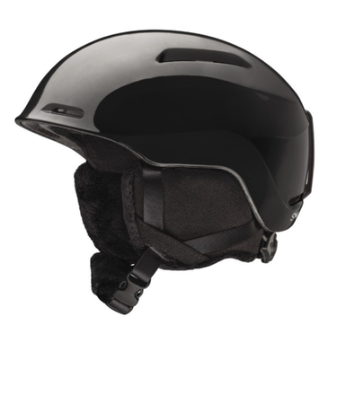 スミス（SMITH）ジュニア ヘルメット スキー スノーボード Glide Jr. Black 10272481