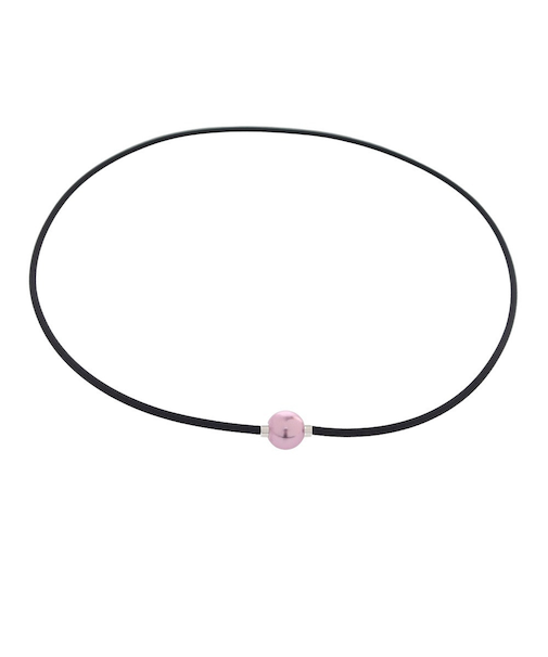 ファイテン(PHITEN)RAKUWAネックレス EXTREME ミラーボール ライト ピンク45 0223TG922252