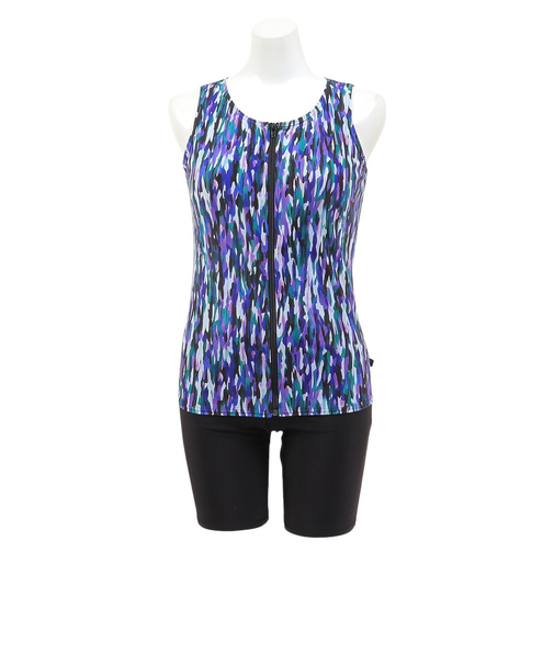 フットマーク（FOOTMARK）フィットネス水着 レディース 水泳 長持ちする水着 ハンドクリーム付き 0256637-0010