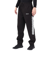 ルーカ（RVCA）CHECKER SWEAT PANTS スウェットパンツ BD042747 BLK
