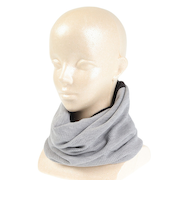 ヤックパック(YAK PAK)ワッフルスクリューネックウォーマー YAK-PAK-23F005 GRY 3WAY 防寒 ニット帽 イヤーウォーマー グレー