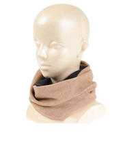 ヤックパック（YAK PAK）リブスクリューネックウォーマー YAK-PAK-23F006 BEG 3WAY 防寒 ニット帽 イヤーウォーマー ベージュ