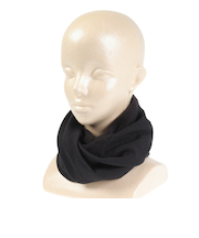 ヤックパック（YAK PAK）リブスクリューネックウォーマー YAK-PAK-23F006 BLK 3WAY 防寒 ニット帽 イヤーウォーマー 黒