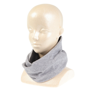 ヤックパック(YAK PAK)リブスクリューネックウォーマー YAK-PAK-23F006 GRY 3WAY 防寒 ニット帽 イヤーウォーマー グレー