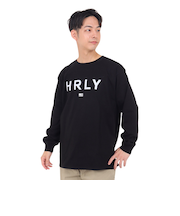 ハーレー（HURLEY）オーバーサイズ ブランドロゴ 長袖Tシャツ 23MLS2200001-BLK