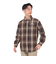 ハーレー（HURLEY）QUILTED フランネルシャツ 23MWV2200003-BRW