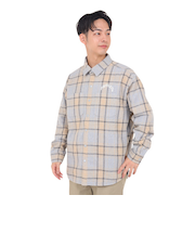 ハーレー（HURLEY）QUILTED フランネルシャツ 23MWV2200003-GRY