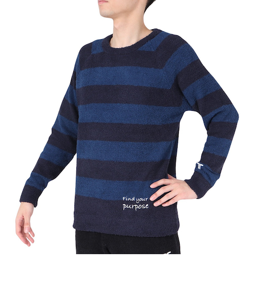 シャギーニットプルオーバー TL-C033PO-BLU