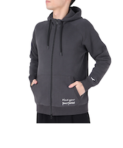 スーパーソフト裏毛フルジップパーカ TL-C040JK-CGY