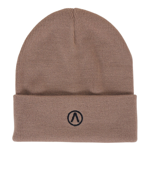 エアボーン（ARBN）ニット帽 EMB ニットキャップ AR23FW-CAP002BEG フリーサイズ 防寒 ベージュ