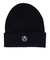 エアボーン（ARBN）ニット帽 EMB ニットキャップ AR23FW-CAP002BLK フリーサイズ 防寒