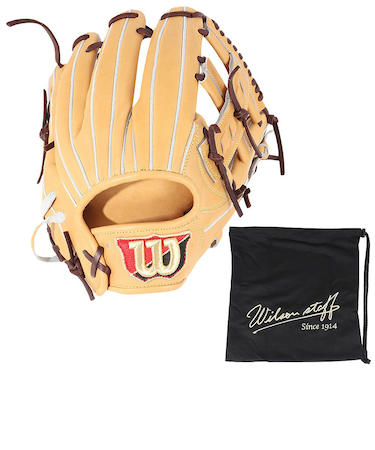 ウイルソン（Wilson）硬式用グラブ 内野手用 野球グローブ 一般 WS DUAL D5型 WBW102039