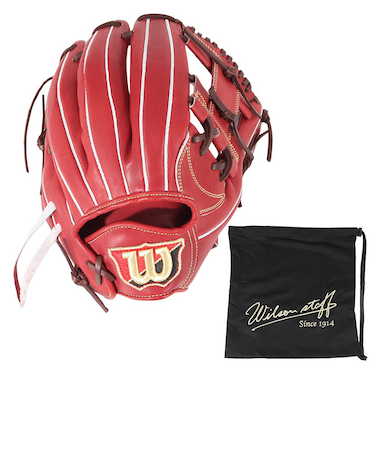 ウイルソン（Wilson）硬式用グラブ 内野手用 野球グローブ 一般 WS DUAL 1723型 WBW101704