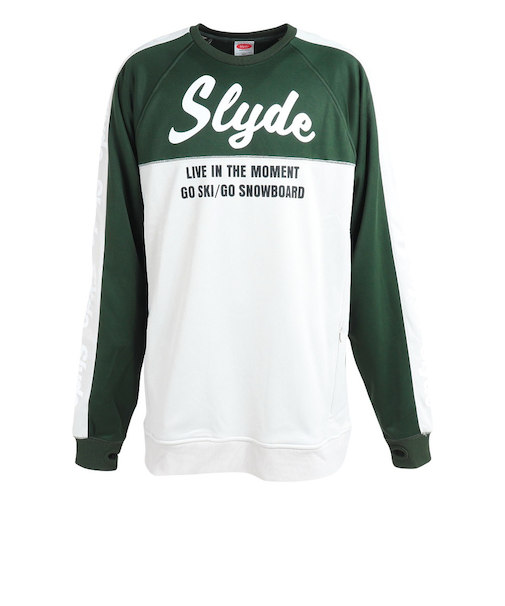 スノーボード ウェア 撥水 プルオーバー WR BONDING CREW 22SNSLY005-GRN