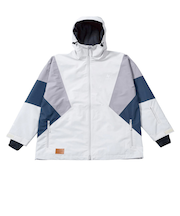 ダブルエー（AA）スノーボード ウェア ジャケット ダートジャケット 72123303 WHT/GRY
