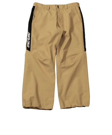 ダブルエー（AA）スノーボード ウェア パンツ SC トラックパンツ 72123335 BEI/BLK