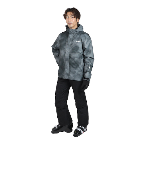 スキーウェア フォグスーツ 上下セット ST23FW0030 BLK