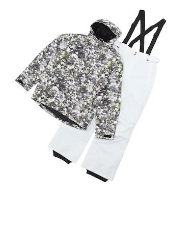 スキーウェア トーンカモスーツ 上下セット ST23FW0031 CAM