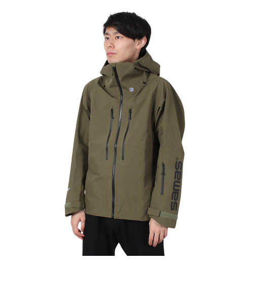 サマス（SAMAS）スキーウェア ジャケット SYMPATEX SHELL JACKET SM3QJN010001 KHK