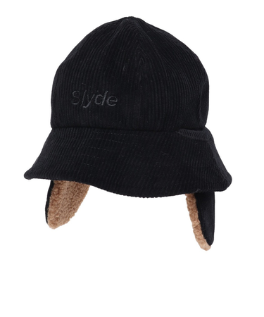 コーデュロイ バケットハット SL23FW-HAT001BLK